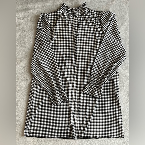 Ax PARIS curve Plus Gingham High Neck Dress size 22 - Picture 3 of 10